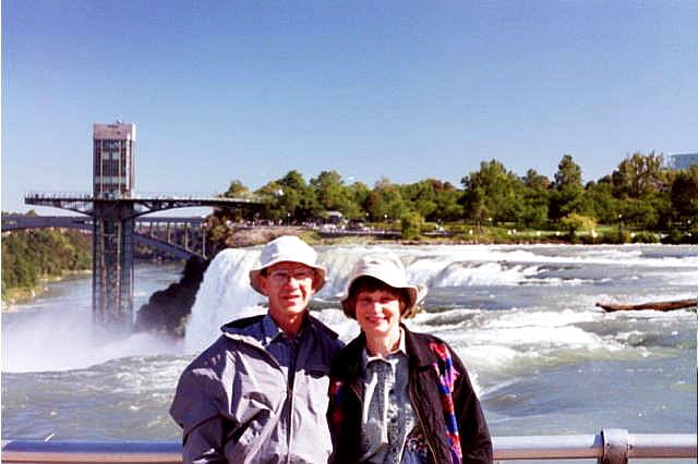 Kay & Lawson at the American Falls