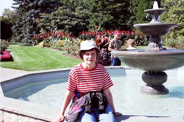 Kay at Botannical Gardens