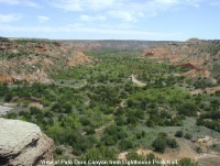 View of Palo Duro Canyon