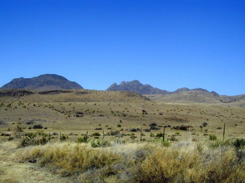 Sawtooth Mountain (7,746 ft.) from TX-166