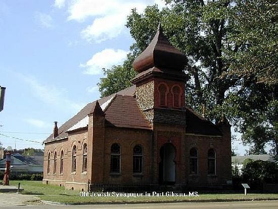 Old Jewish Synagogue in Port Gibson, MS.